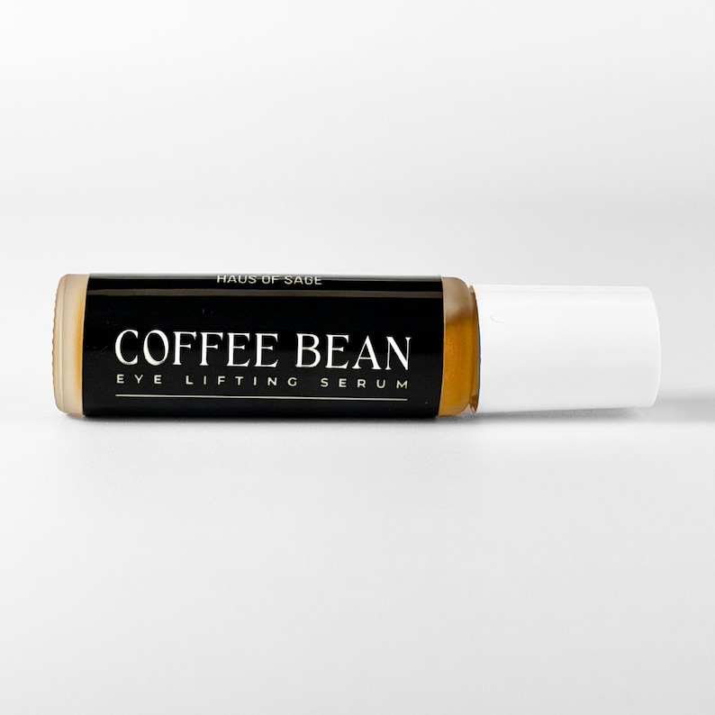 Suero para ojos con rodillo de café verde / Aceite antioxidante totalmente natural imagen 2