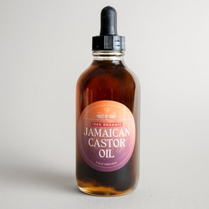 100% Pure Jamaican Black Castor Oil • 4 Fl. Oz, 2 Fl. Oz • No Additives, Pesticides, or Chemicals • Cold Pressed • Hair Oil
