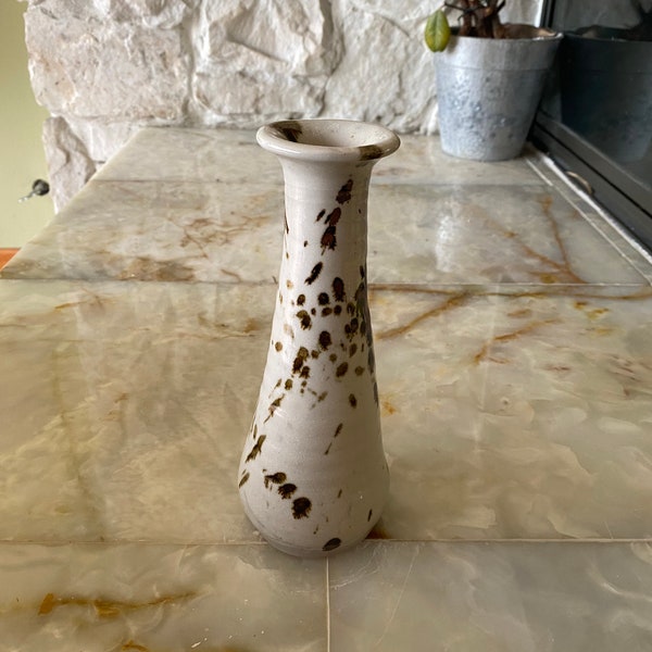 Handmade Porcelain Splatter Vase