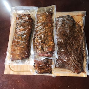 Three Racks of Tender Smoked Ribs