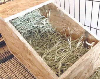 Rabbit nesting box