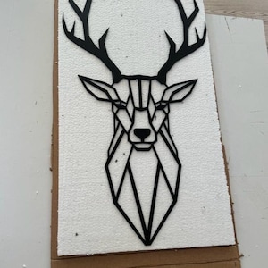 Metal Deer Wall Art, Deer Head Wall Art, Deer Wall Hanging, Home Decor, Wall Hangings, Christmas Gift