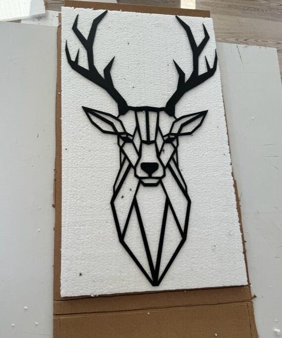 Metal Deer Wall Art, Deer Head Wall Art, Deer Wall Hanging, Home Decor, Wall Hangings, Christmas Gift