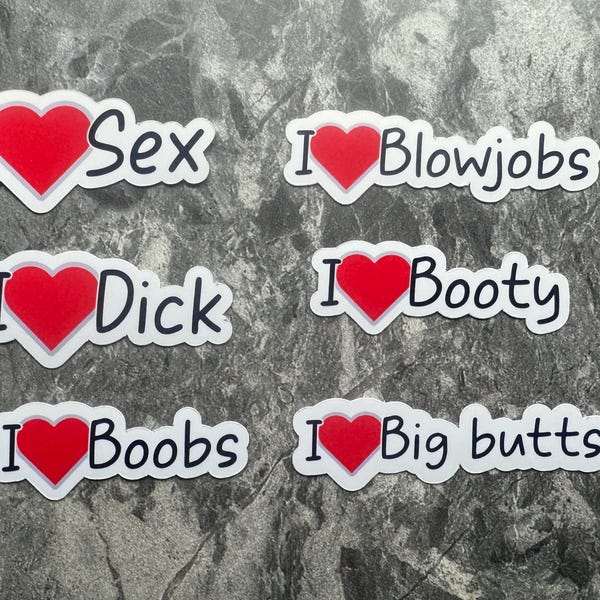 Adult sex stickers - Etsy México
