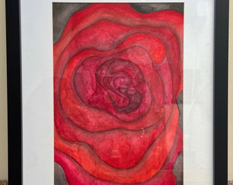 Ruptured Rose (2023) |ORIGINAL ARTWORK