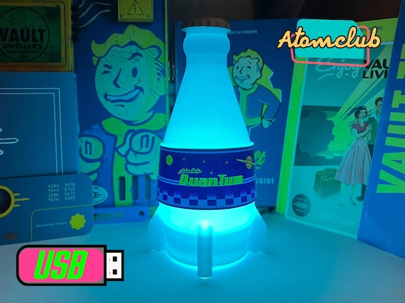 Nuka Cola Quantum USB Light Up Bottle