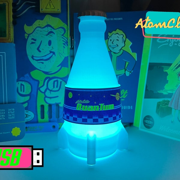 Nuka Cola Quantum USB Light Up Bottle