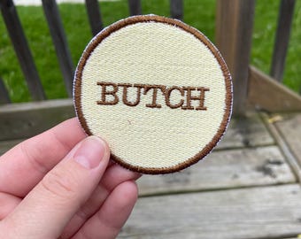 Toppa ricamata Butch