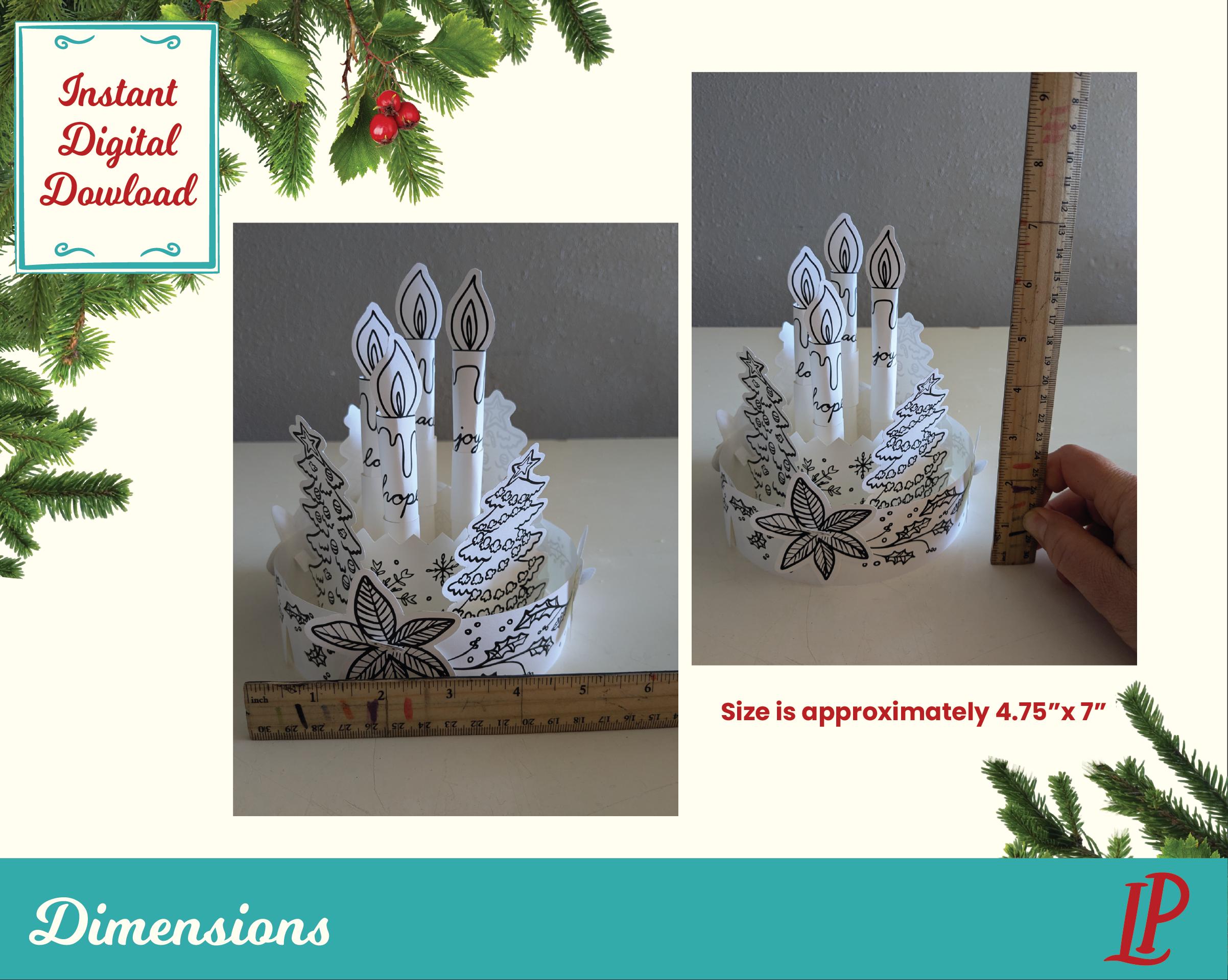 diy-christmas-advent-wreath-paper-craft-weekly-countdown-advent