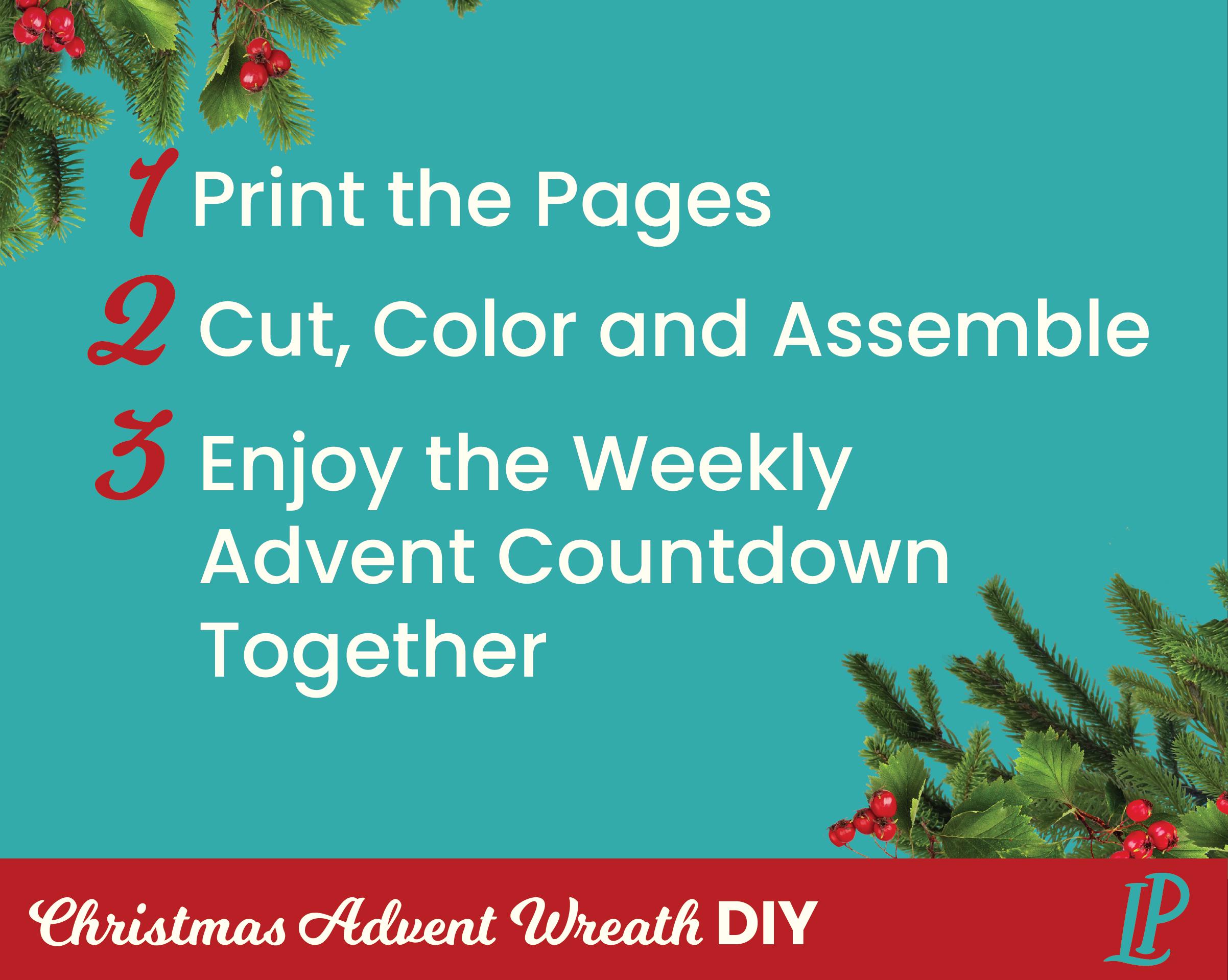 diy-christmas-advent-wreath-paper-craft-weekly-countdown-advent