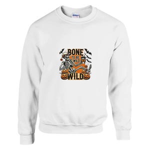 Bone To Be Wild-sweater | Klassieke uniseks ronde hals | Gildan 18000 Heavy Blend