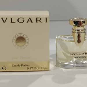 3 LOT Bvlgari Mini Perfumes EDT Pour Femme + Rose Essentielle +