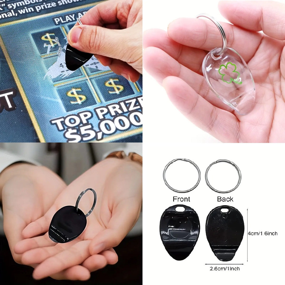Lottery Scratcher Tool Keychain, Ice Scoop Shape Scratch Off Tool For  Lottery Tickets, Labels, Films, Lotto Cards, Scraper Tools, Lucky Gambler  Gift - Temu New Zealand
