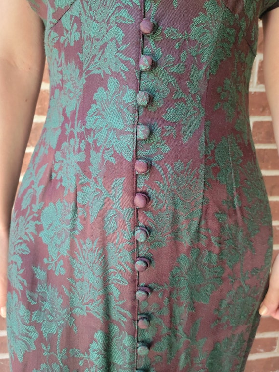 Karen Alexander Green Floral Chinoiserie Feminine… - image 3