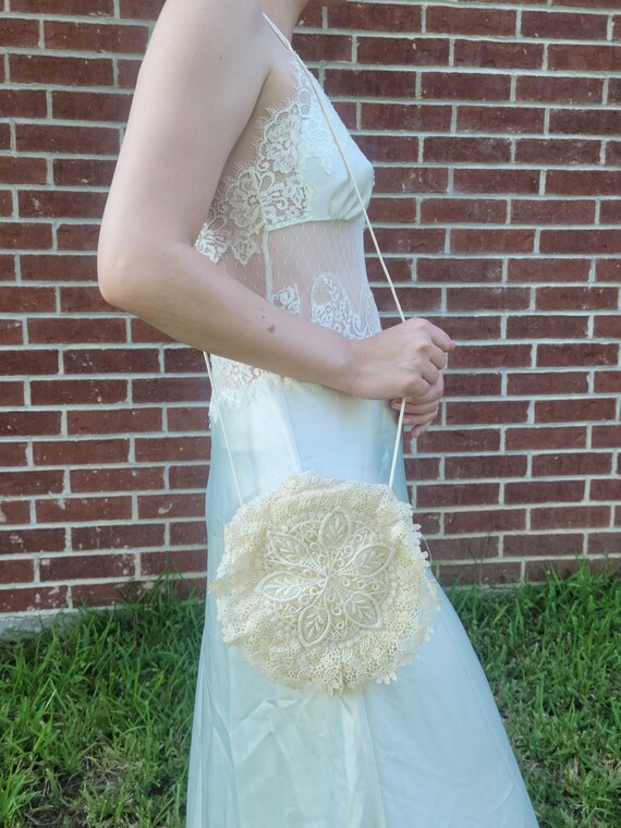 1970s Gunne Sax Bridal Rare Boho Prairie Floral Lace … - Gem