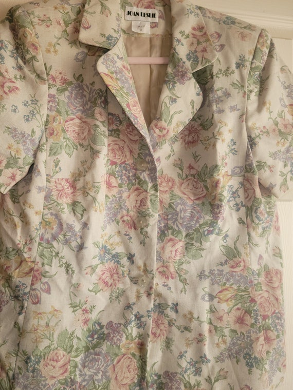 Floral Cottagecore 80s Countryside Blouse - image 4