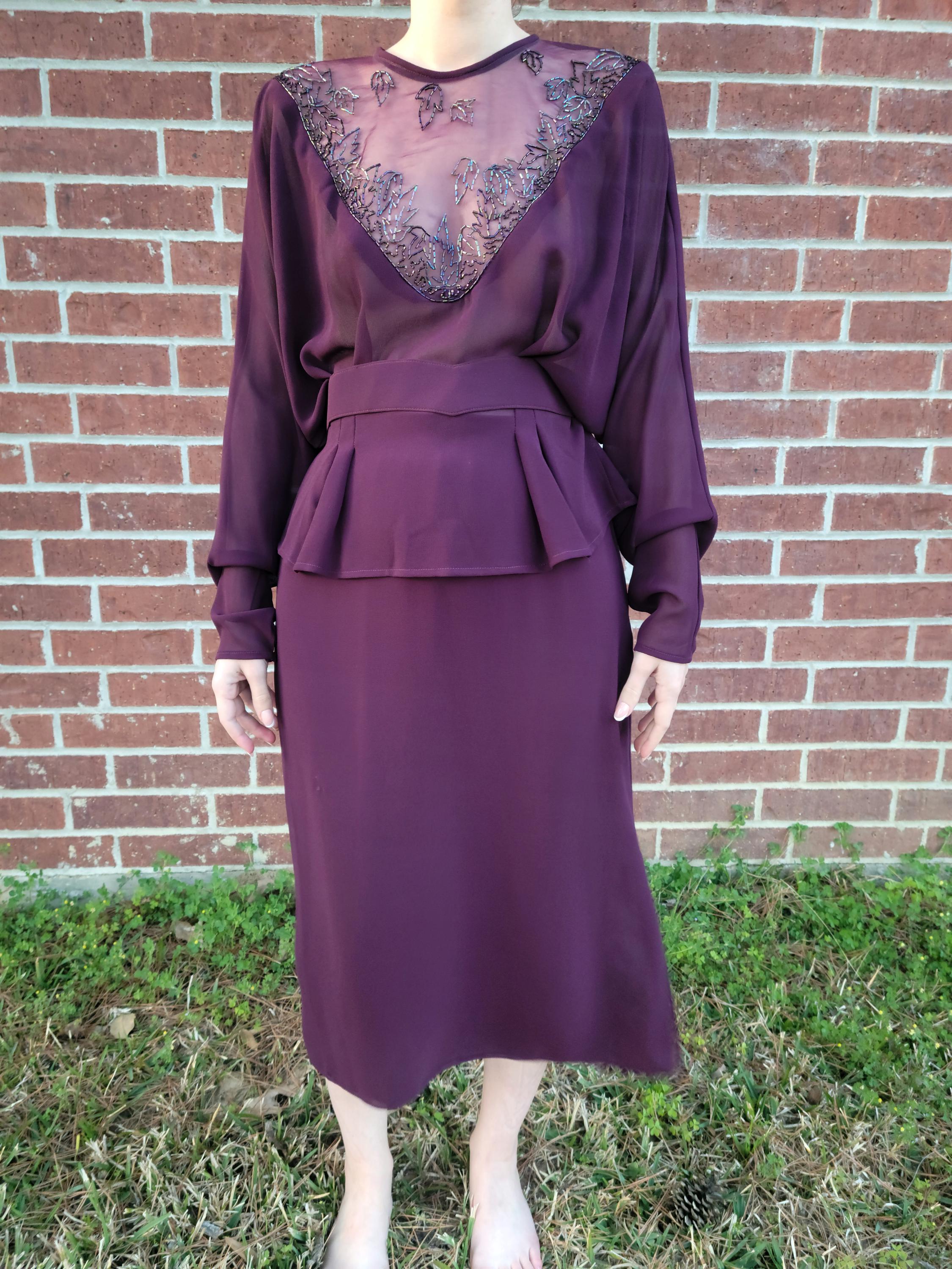 Plum Semi Formal Dress - Etsy Plum Semi Formal Dress - Etsy