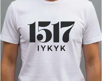 T-shirt Reformed Christian 1517 : T-shirt graphique unisexe