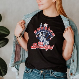America the Beautiful Shirt | America T Shirt | Patriotic Shirt