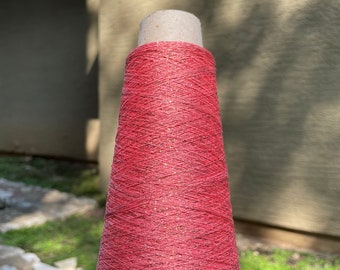 Salmon Lurex On Viscose 50 gr