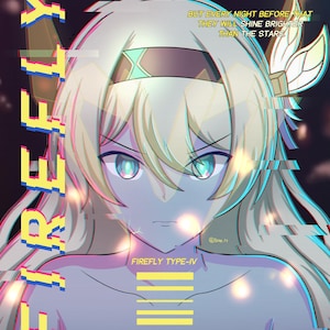 Honkai Star Rail | Firefly &quot;Shining Flame&quot; V2 11X14 Print!!