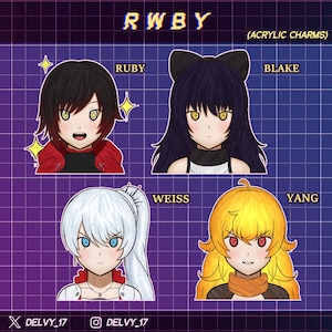 RWBY | Ruby, Weiss, Blake and Yang!