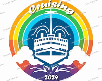 Cruise SVG, Family Cruise 2024, Friends Cruise, Cruise 2024, EPS, DXF files, Commercial Use, Cricut, Glowforge, Xtool and more