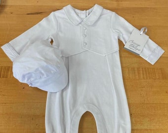 Christening Baptism Outfit | Elegant Baby Boy Baptism Outfit | Baptism Outfit Boy | Boy Christening Outfit | Baby Boy Christening