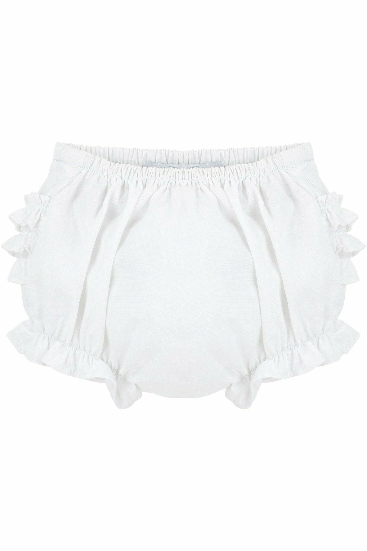 Baby Girl White Bloomers Baby Girl Bloomers Baby Girl White Diaper