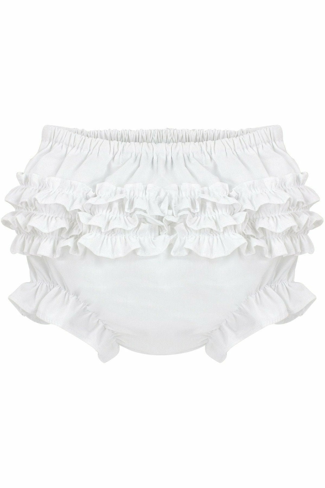 Baby Girl White Bloomers Baby Girl Bloomers Baby Girl White Diaper