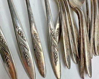 Community Song of Autumn Silver Plated Flatware Silverware 25 pc Replacement