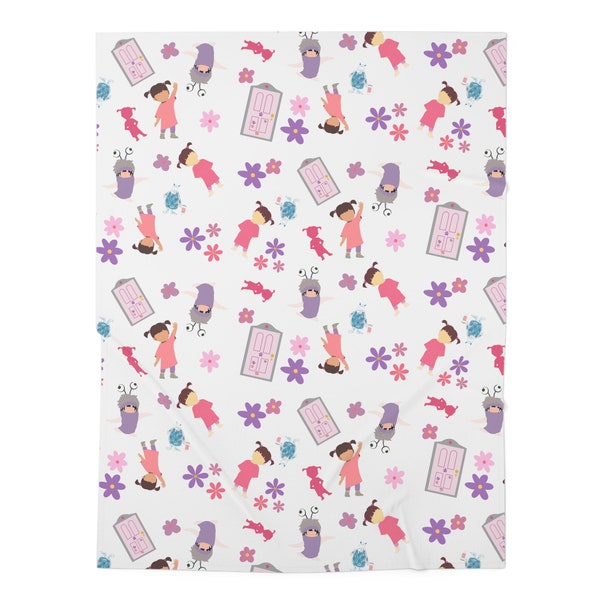 Boo Monster Inc Blanket Etsy