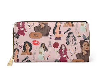Cartera con cremallera Selena