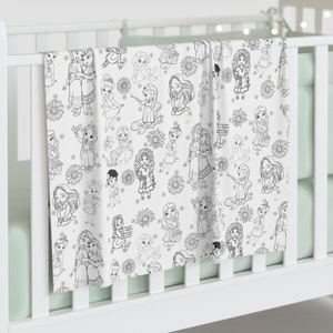Little Princesses Swaddle Blanket