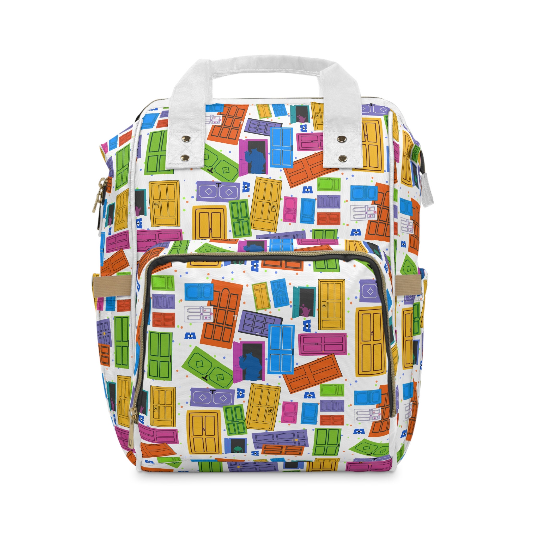 Discover Monsters Inc Doors Diaper Backpack