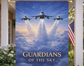 Bandiera dell'aeronautica militare Decorazione militare Regalo per veterani Esposizione patriottica USAF Esterno Aviatore Onore Aviazione Giardino Casa Tributo Servizio aereo da combattimento
