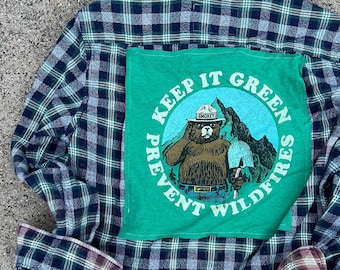 Accogliente flanella Smokey Bear
