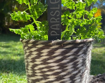 Marcador de planta de pizarra grabado personalizado Letrero de jardín Texto personalizado Macetero de hierbas Letrero de hierbas para vegetales Jardinería Regalo personalizado para jardineros