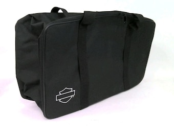 Bolsa de viaje para motocicleta Harley-Davidson Deluxe Tour Pak Travel Liner NOS 53605-97