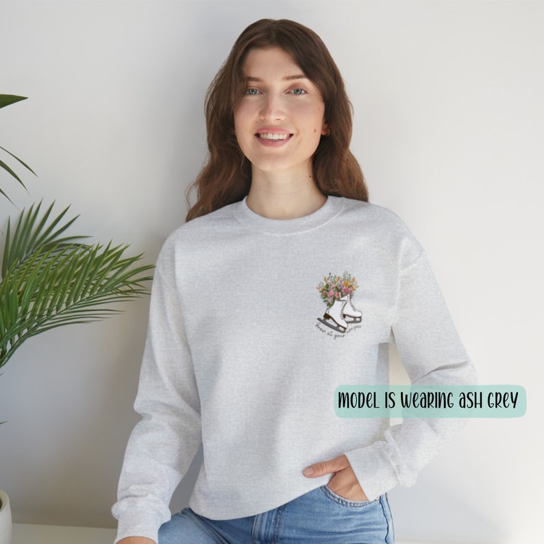 Figure Skating Sweatshirt, Figure Skater Sweatshirt, Ice Skating