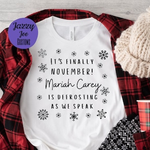 Mariah is Defrosting as we Speak svg/png/jpg - November - Christmas - Funny - Digital File - Cricut - Silhouette
