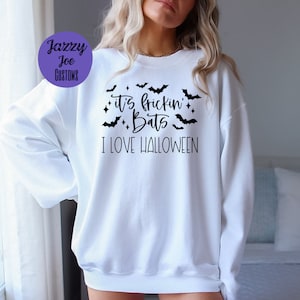 It&#39;s Frickin&#39; Bats I Love Halloween png/jpg - Bats - Halloween - Spooky - Digital File - Instant Download - Cricut - Silhouette
