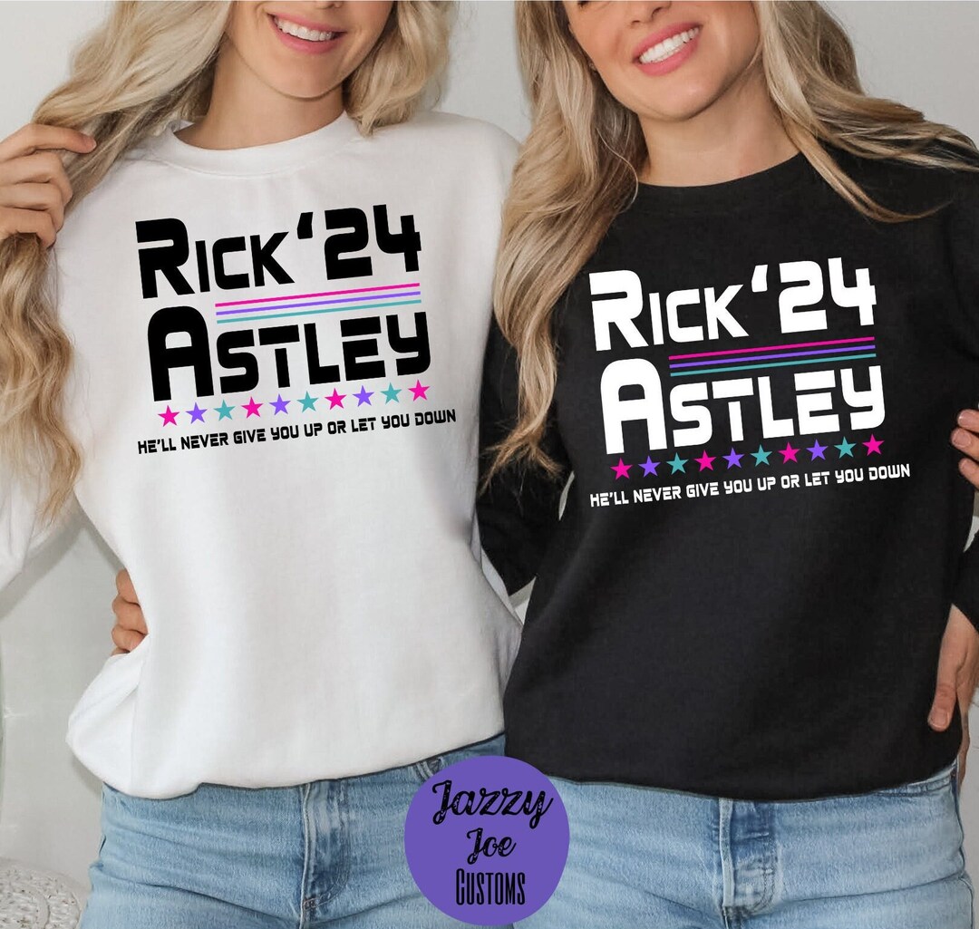 Rick Astley 2024 - Campaign 2 Versions - Svg/png/jpg - Funny - Instant ...
