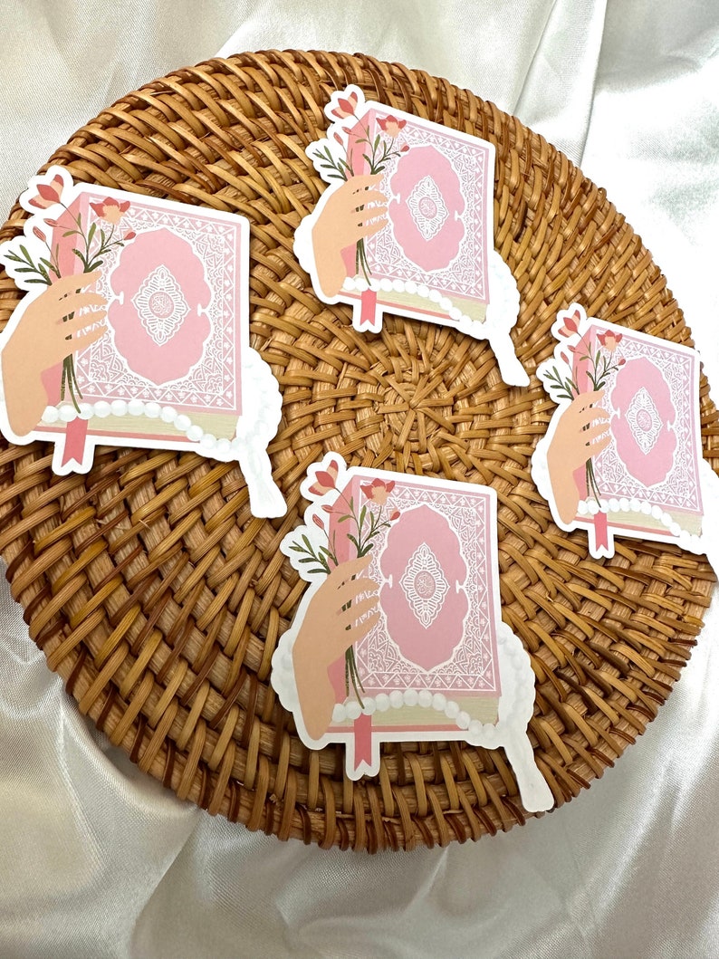 Islamic Sticker Muslimah Chai Bismillah Ramadan Arabic Muslim Eid Gift