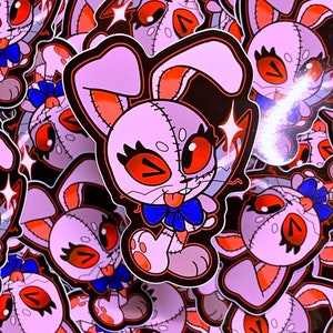 Glitched Vanny Sticker for Sale by BeeSweetPlease