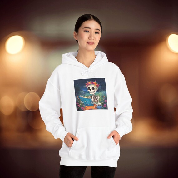 Cute skeleton hoodie hotsell