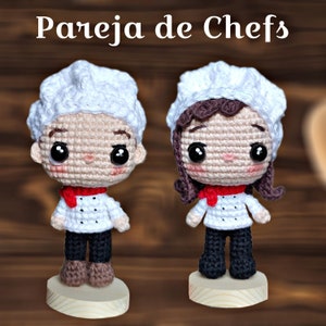 AMIGURUMI CHEF COUPLE