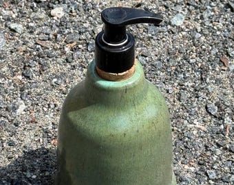 Handmade Pottery Pump Dispenser