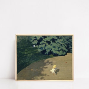 La pelota c. 1899 / Felix Vallotton Wall Art / Pintura de paisaje vintage / Bellas artes suizo-francesas / Regalo para el arte parisino y los amantes de las antigüedades