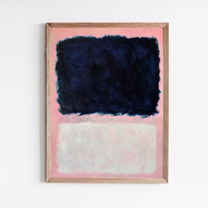 Mark Rothko Wall Art | Mark Rothko Prints | Vintage Abstract Wall Art | Pink Wall Art | Colorful Wall Art | Fine Art Prints